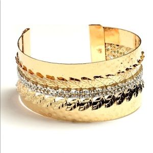 Golden Leaf Bracelet